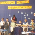 I Powiatowy Konkurs Matematyczny dla uczniów klas trzecich