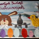 Wielkanocny obrazek Laury na kołobrzeskiej kartce wielkanocnej – SP 3